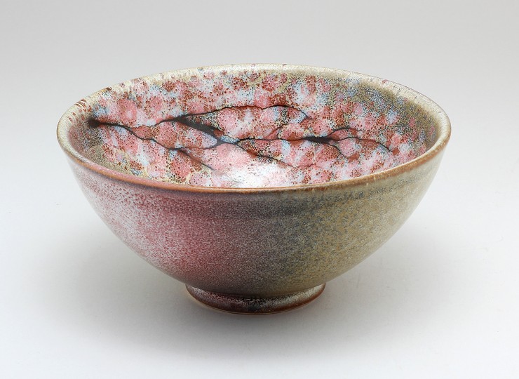 茶碗（桜｜小｜ピンク）【陶器製】 | 布引焼窯元