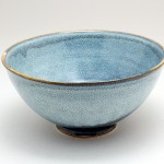 茶碗（樹立｜大｜ブルー）【陶器製】 | 布引焼窯元